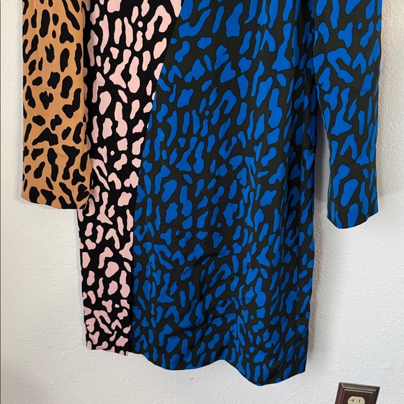 🆕 DVF‎ Leopard Belmont Dress - Picture 4 of 8